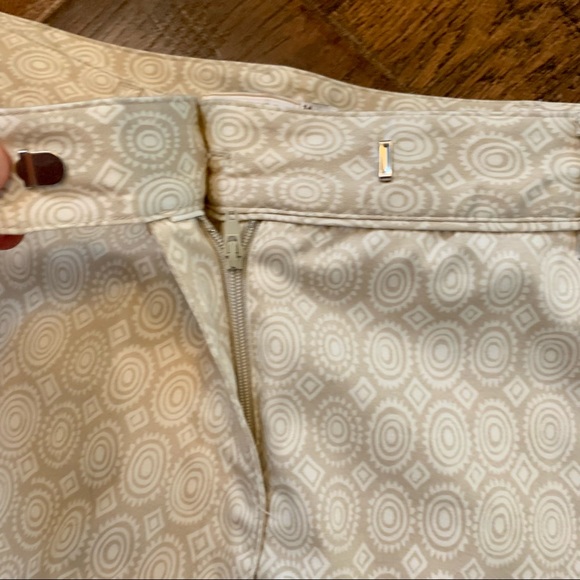 Lady Hagen Khaki Print High Rise Golf Shorts Sz. 14 - Picture 4 of 9